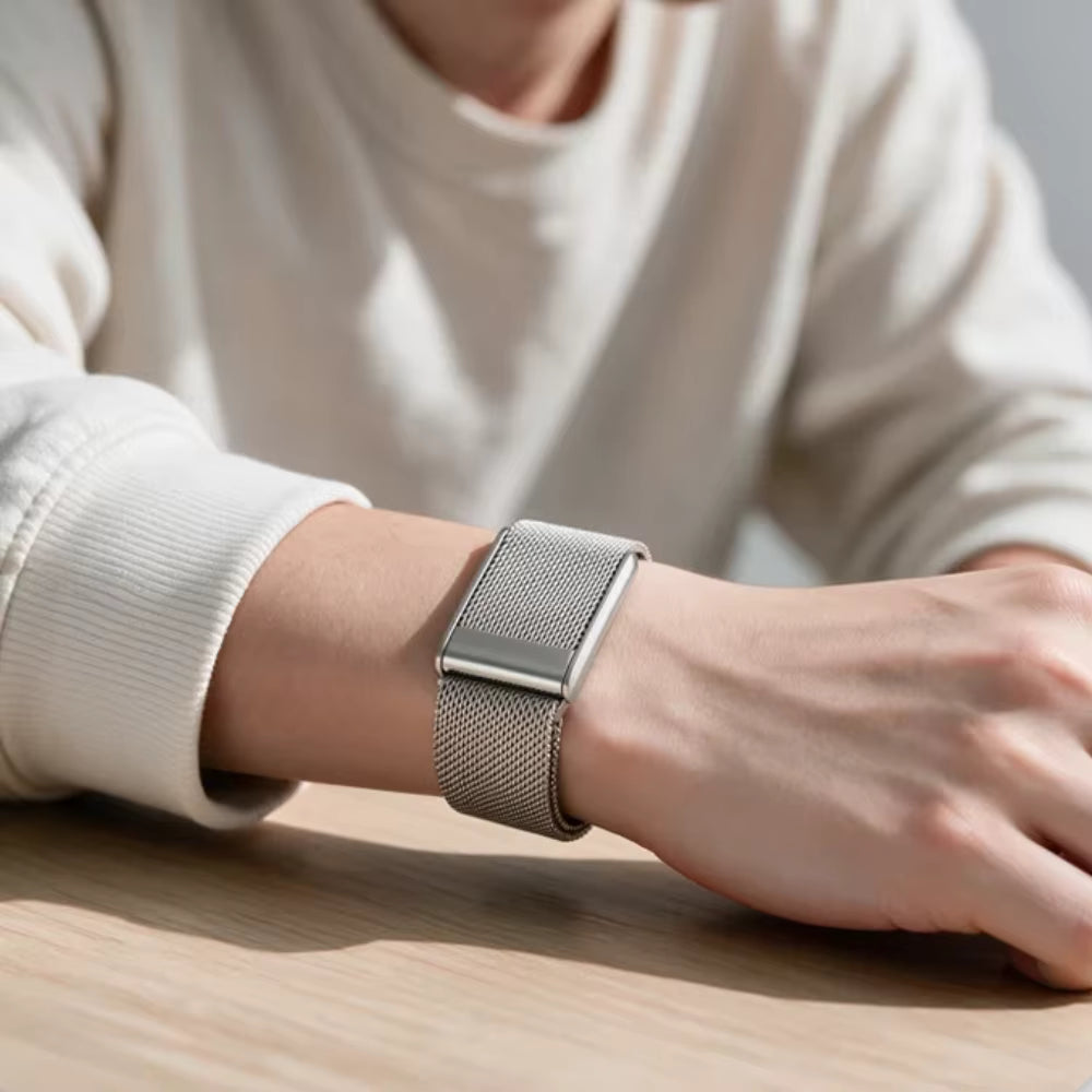 Forato Milanese Loop — Metal Mesh Band for WHOOP 5.0 & 5.0 MG