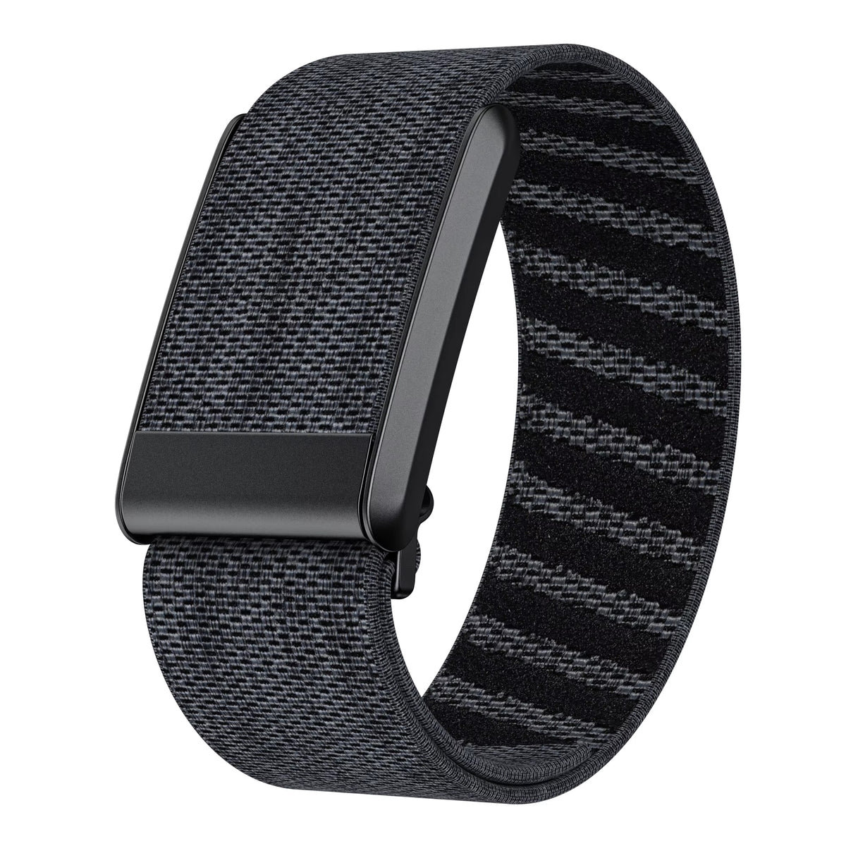 Forato breathable nylon sport band in Charcoal with black clasp