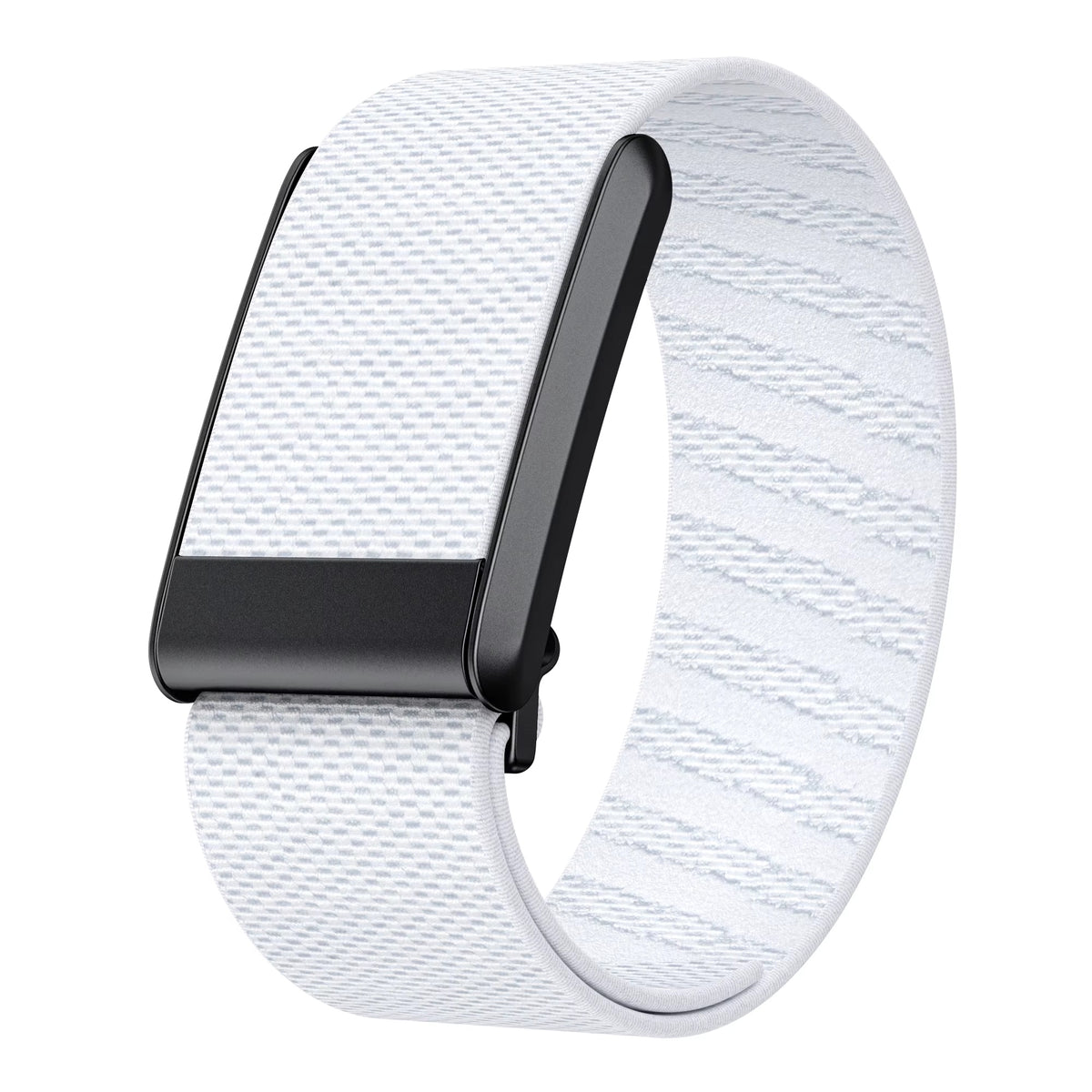 Forato breathable nylon sport band in White with black clasp